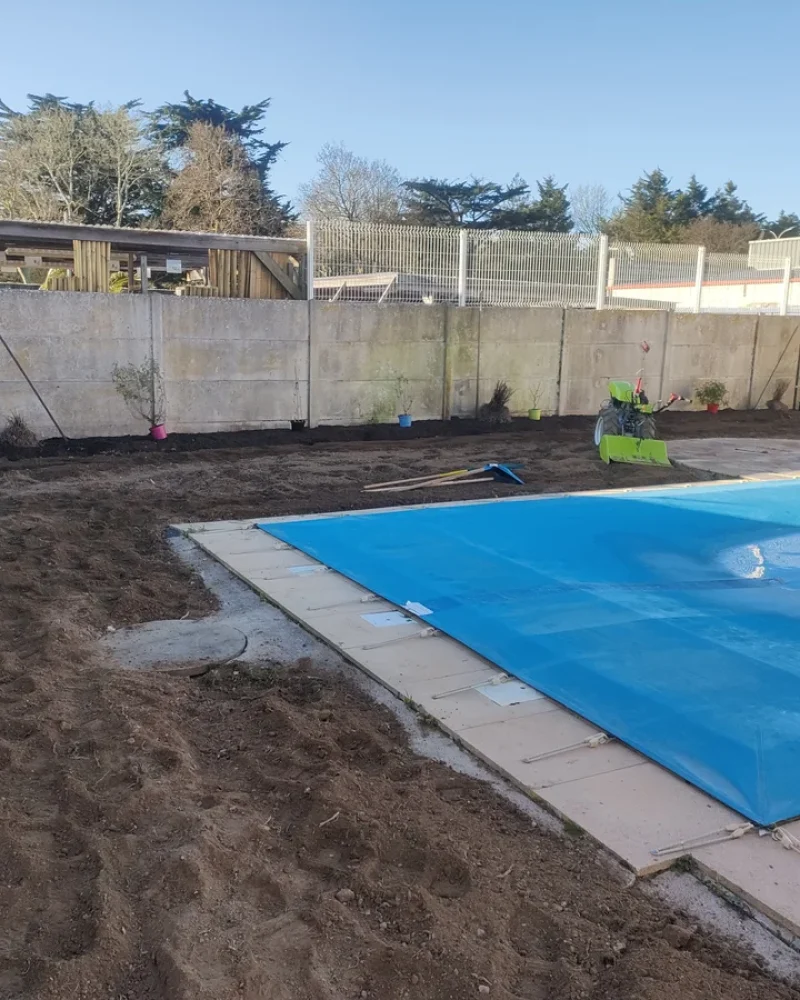 Réalisation création de jardin, Les Jardins de JB, Paysagiste à Saint-Hilaire-de-Riez