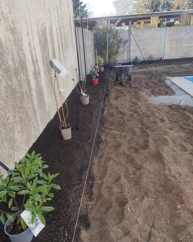 Réalisation création de jardin, Les Jardins de JB, Paysagiste à Saint-Hilaire-de-Riez